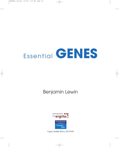 Essential genes