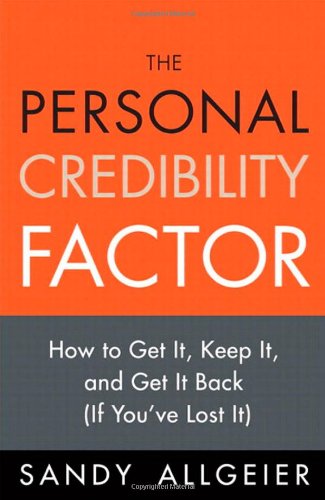 The Personal Credibility Factor