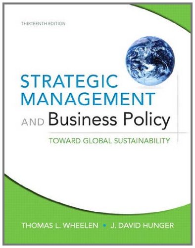 Strategic Management and Business Policy