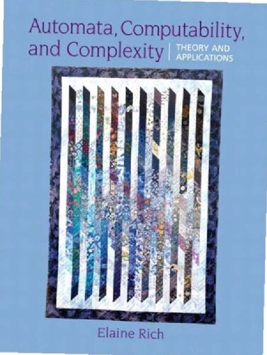 Automata, Computability and Complexity