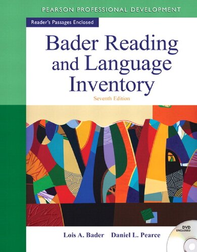 Bader Reading &amp; Language Inventory