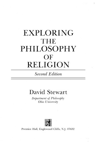 Exploring the Philosophy of Religion