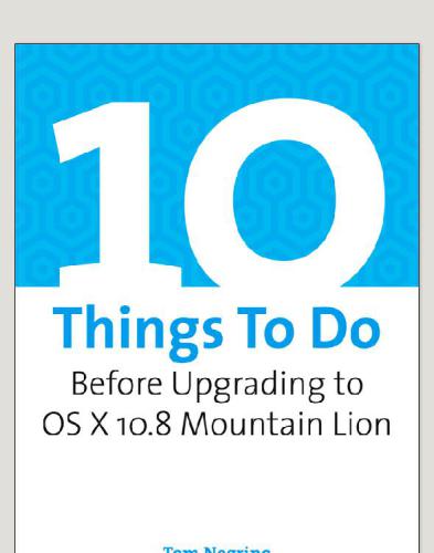 10 things to do before upgrading to OS X 10.8 Mountain Lion