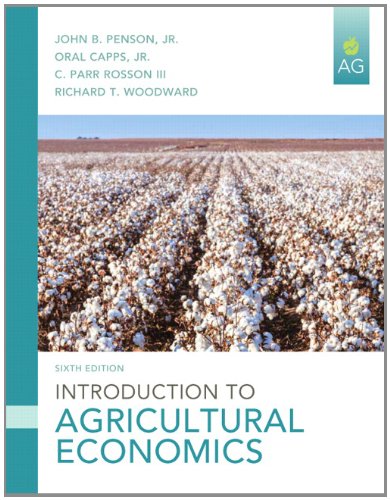 Introduction to Agricultural Economics