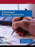 Estimating in Building Construction