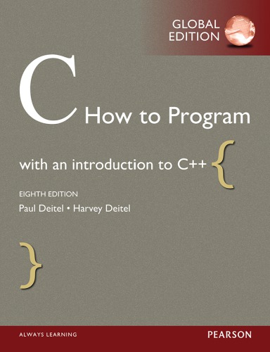 C : how to program : with an introduction to C++