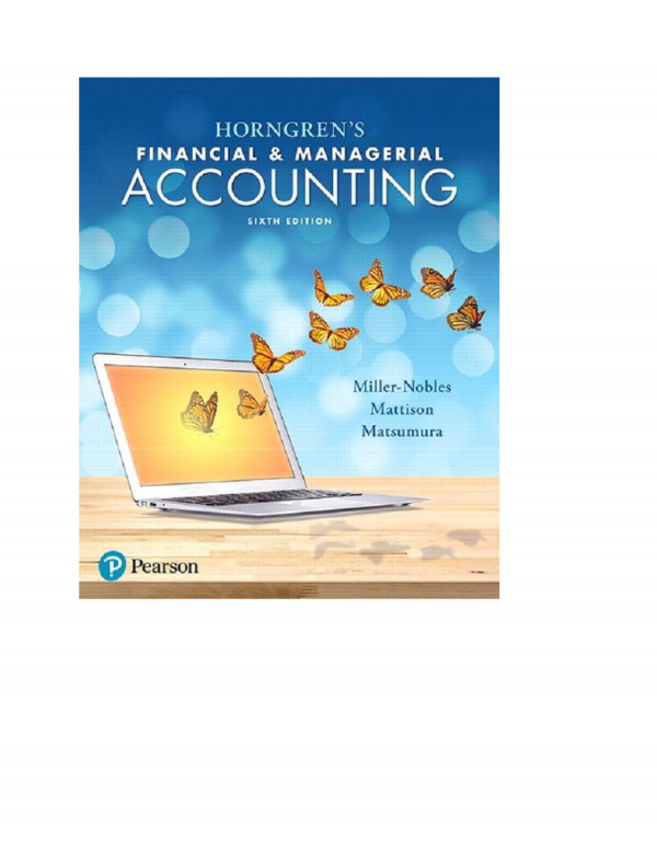 Financial and Managerial Accounting, 2 Volumes