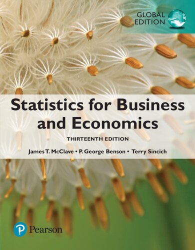 Statistics for Business and Economics