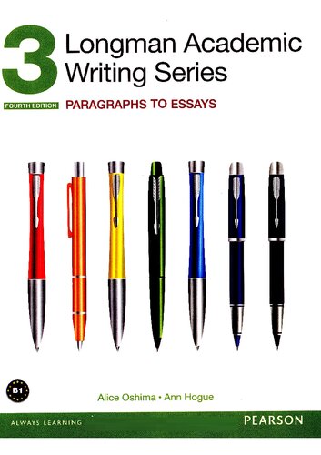 Longman Academic Writing Series 3 Sb with Online Resources