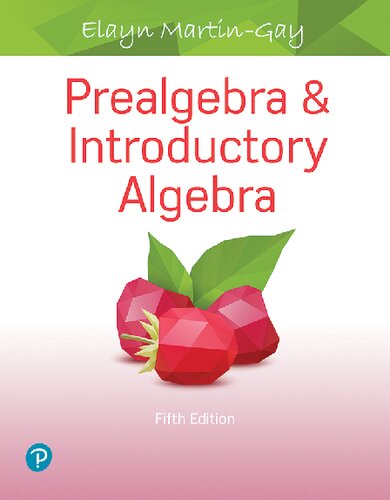 Prealgebra &amp; Introductory Algebra (Hardcover)