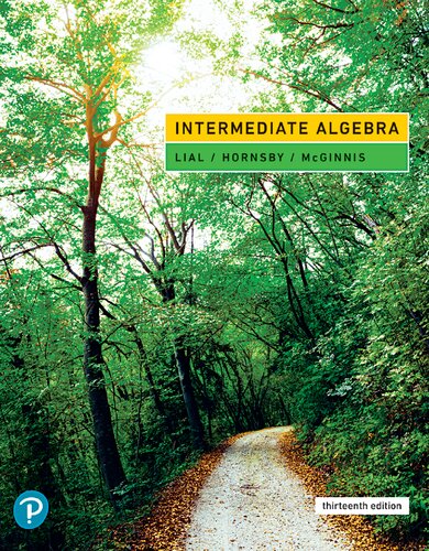 Intermediate Algebra