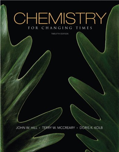 Chemistry for Changing Times