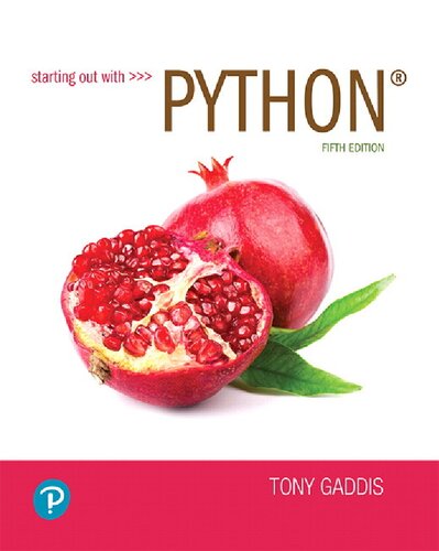 Starting out with python