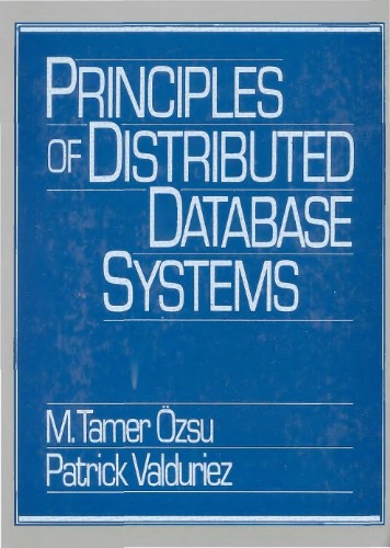 Principles Of Distributed Database Systems