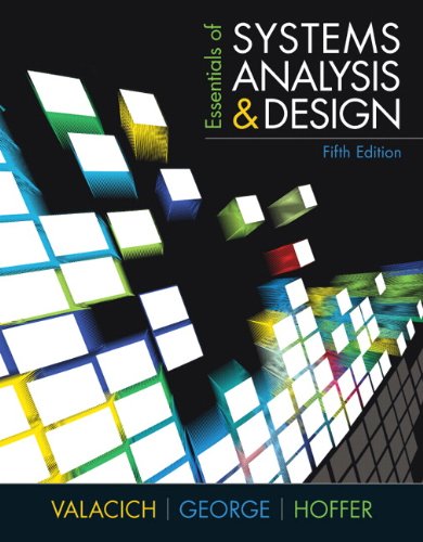 Essentials of Systems Analysis and Design