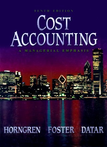 Cost Accounting