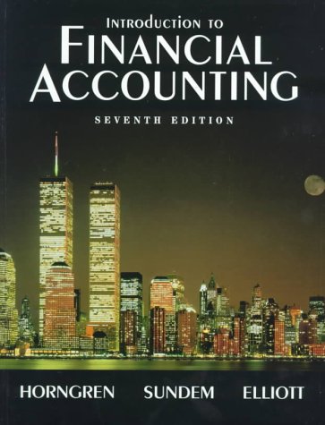 Introduction to Financial Accounting and Cisco Report Package