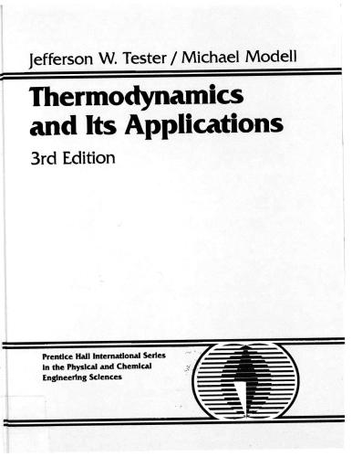 Thermodynamics and Its Applications