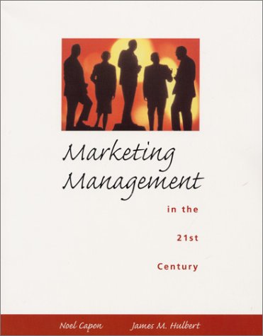 Marketing Management in the 21st Century