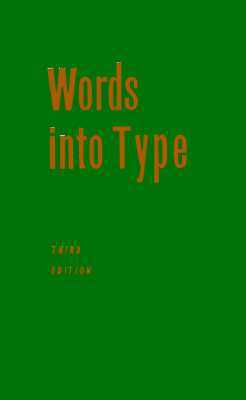 Words into Type