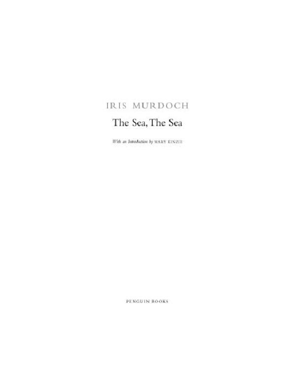 The Sea, The Sea