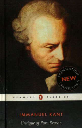 Critique of Pure Reason (Penguin Classics)