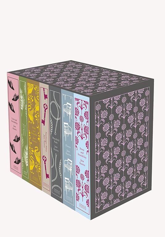 Jane Austen: The Complete Works 7-Book Boxed Set: Classics hardcover boxed set (Penguin Clothbound Classics)