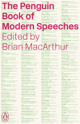 The Penguin book of modern speeches