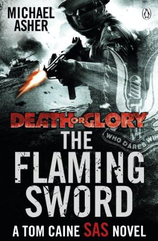 The flaming sword