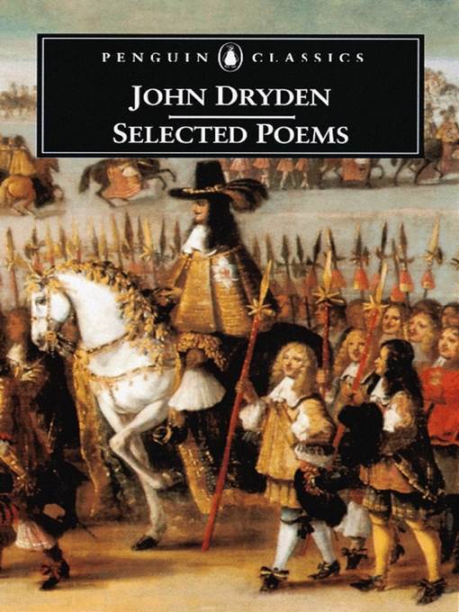 John Dryden : selected poems