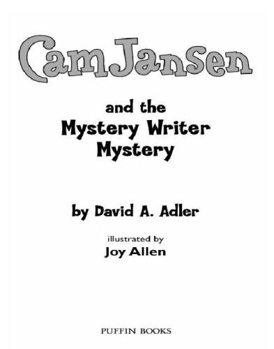 The Mystery Writer Mystery