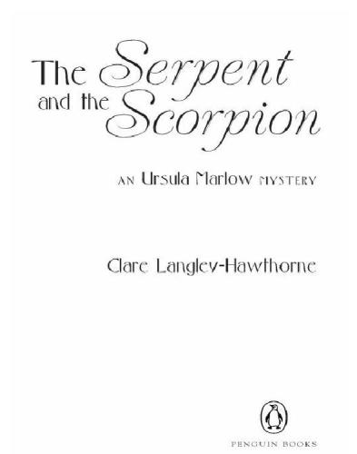 The Serpent and the Scorpion