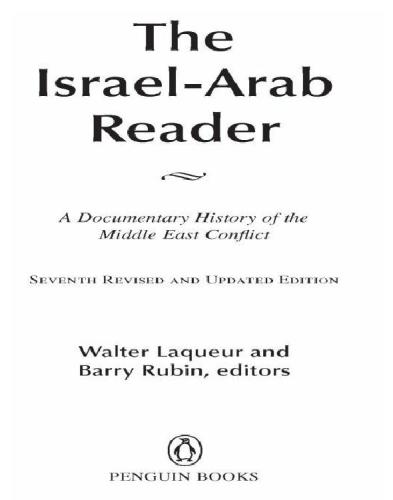 The Israel-Arab Reader