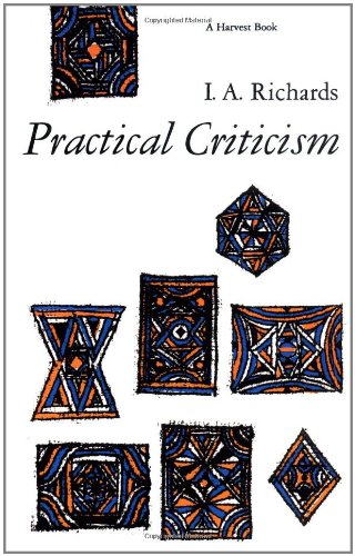 Practical Criticism
