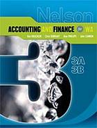 Nelson accounting and finance for WA 3A-3B