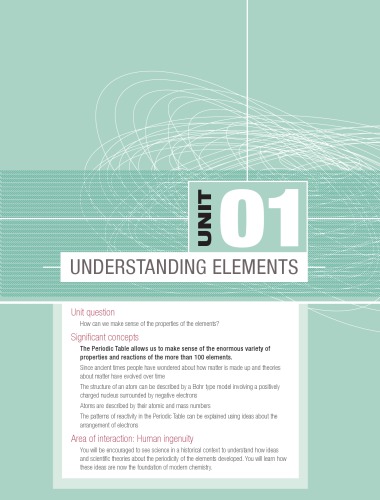 Chemistry 4/5 for the international student