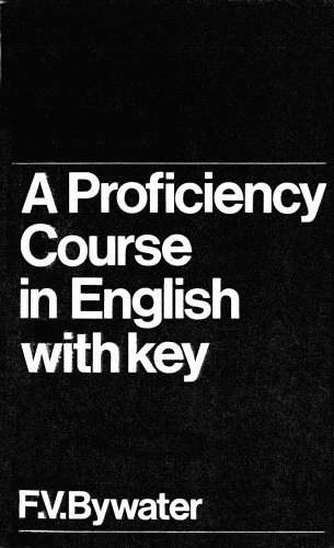 Proficiency Course in English