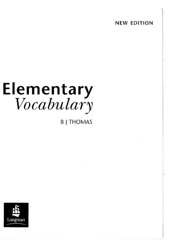 Elementary Vocabulary