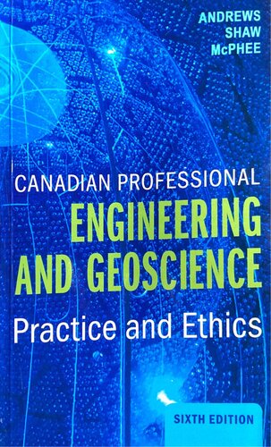 Canadian Professional Engineering and Geoscience