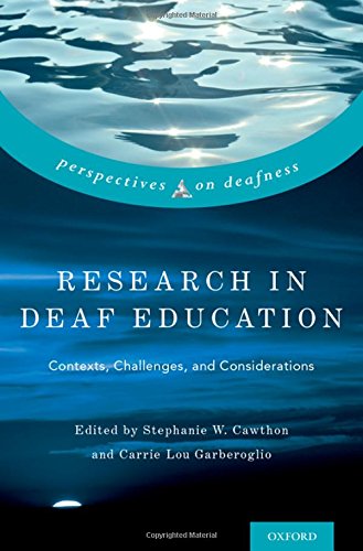 Research in Deaf Education