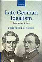 Late German Idealism