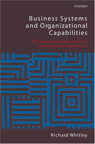 Business Systems and Organizational Capabilities