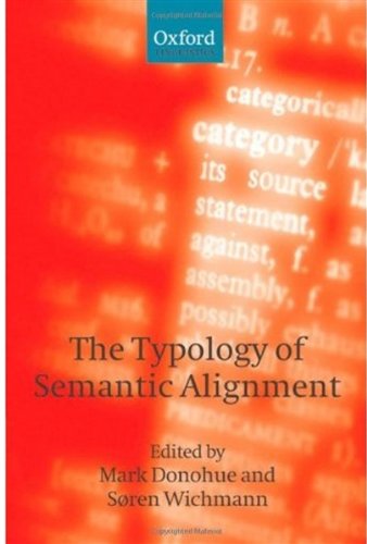 The typology of semantic alignment