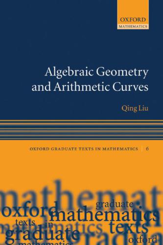 Algebraic geometry and arithmetic curves