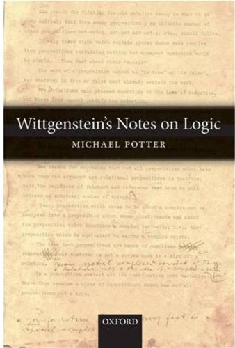 Wittgenstein's Notes on Logic