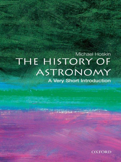 The History of Astronomy