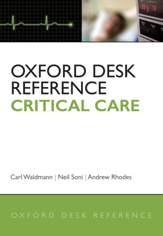 Oxford desk reference. Critical care