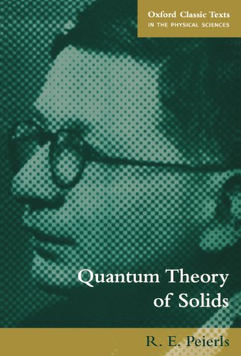 Quantum Theory of Solids