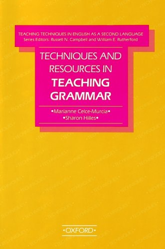 Techniques and Resources in Teaching Grammar