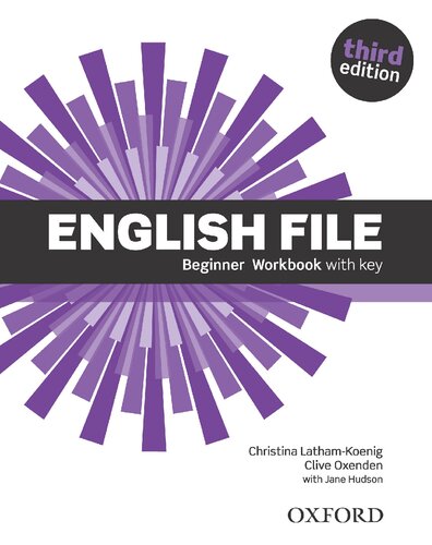 English File third edition Beginner Workbook